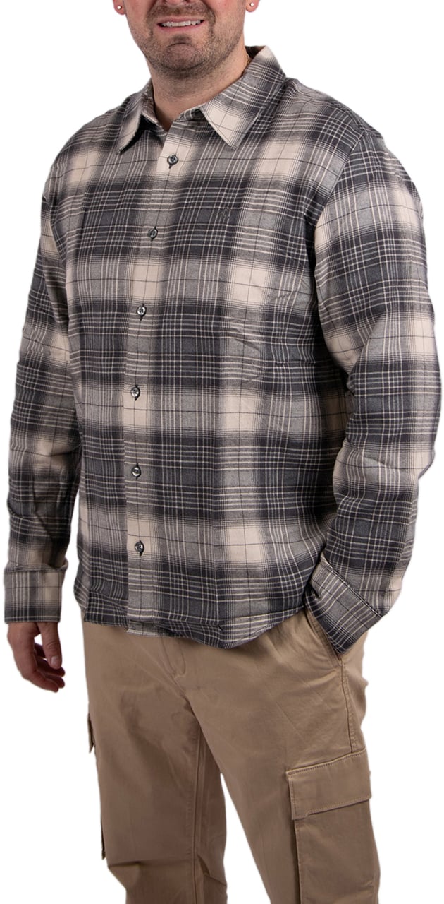 Calvin Klein Calvin Klein Jeans LS Brushed plaid Easy Shirt Beige