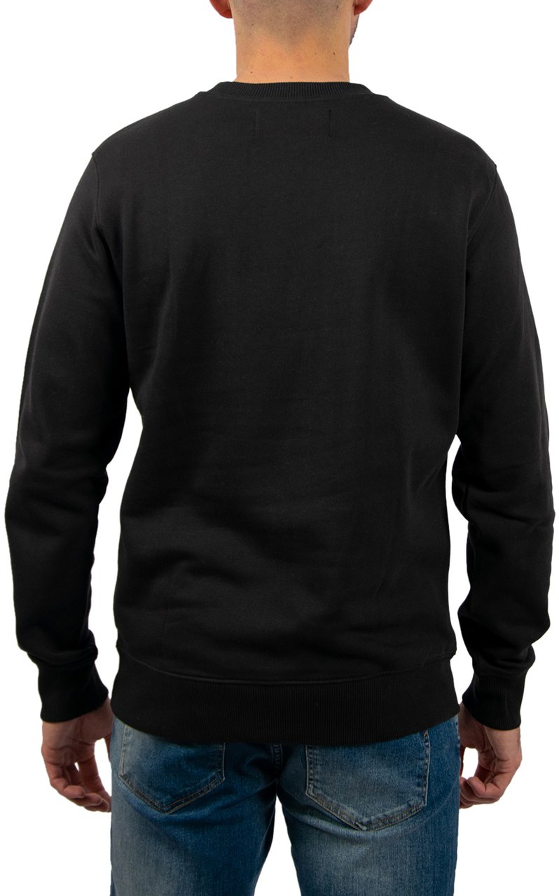 Calvin Klein Calvin Klein Jeans Core Monologo Crewneck Zwart