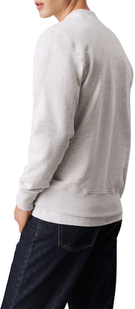 Calvin Klein Calvin Klein Jeans Chenille Monologo Crew Neck Grijs