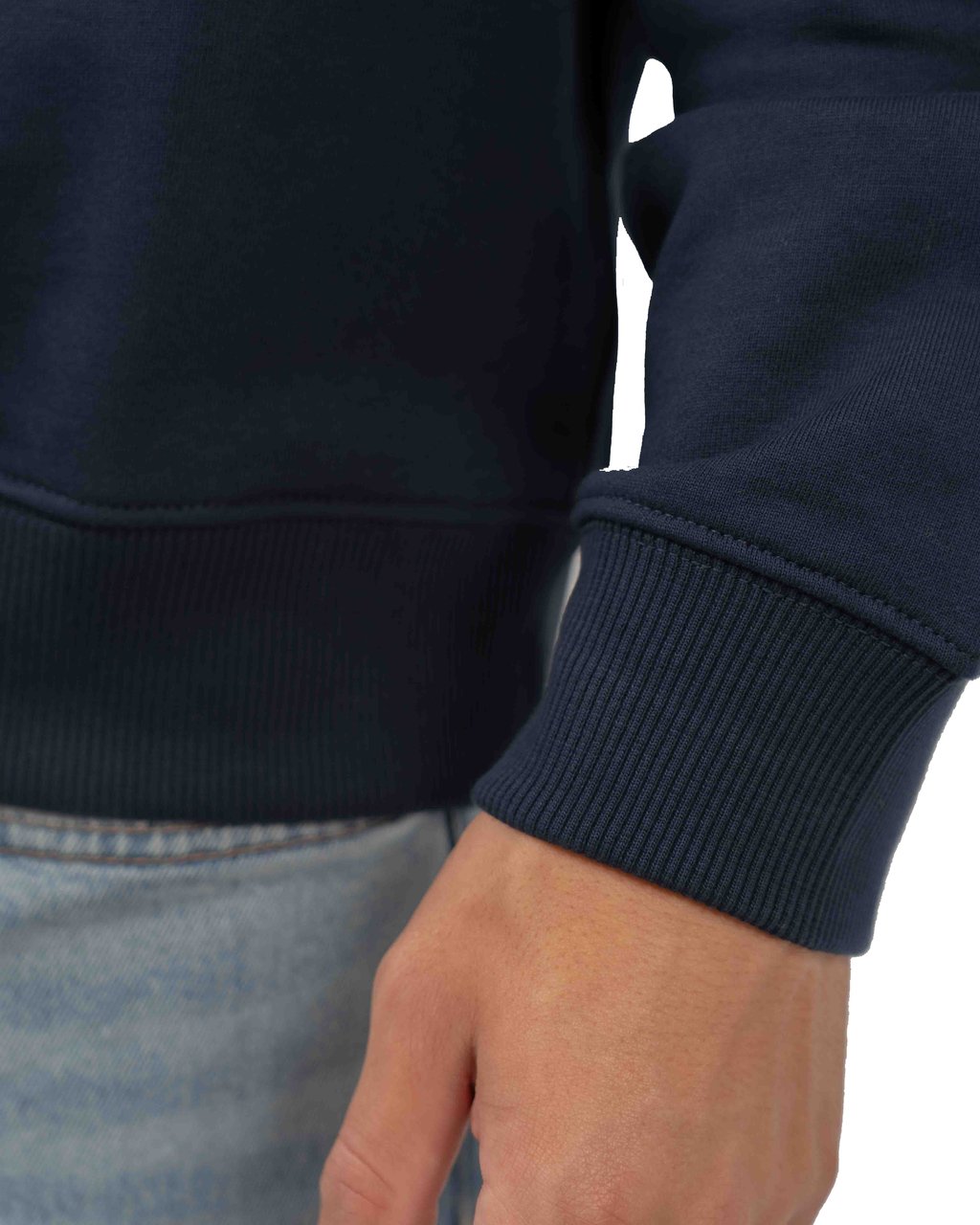 Calvin Klein 350 Terry Monogram Sweater Blauw