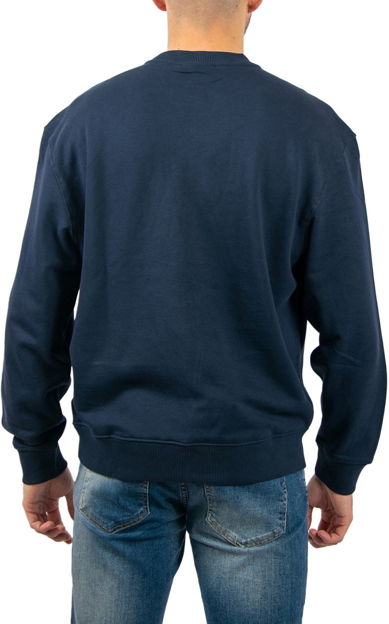 Calvin Klein Calvin Klein Jeans LS EU 350Terry Monogram CN Sweatshirt Blauw