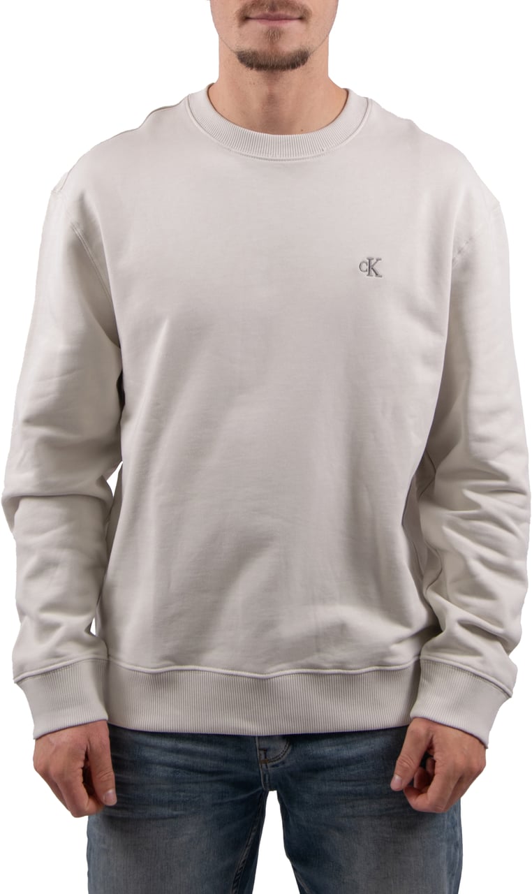 Calvin Klein Calvin Klein Jeans 350Terry Monogram CN Sweat Beige