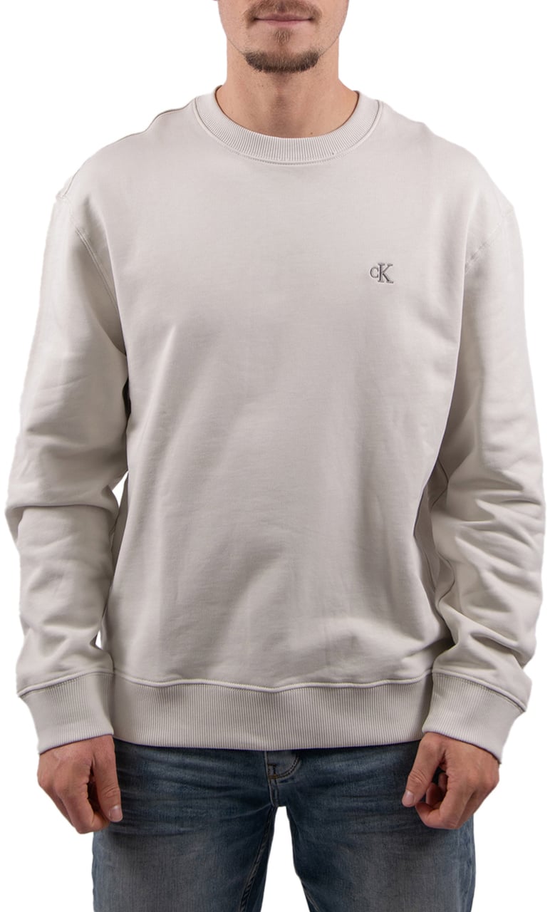 Calvin Klein Calvin Klein Jeans 350Terry Monogram CN Sweat Beige