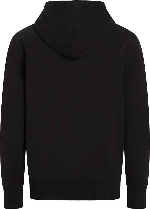 Calvin Klein Calvin Klein Jeans Serif Font Graphic Hoodie Zwart