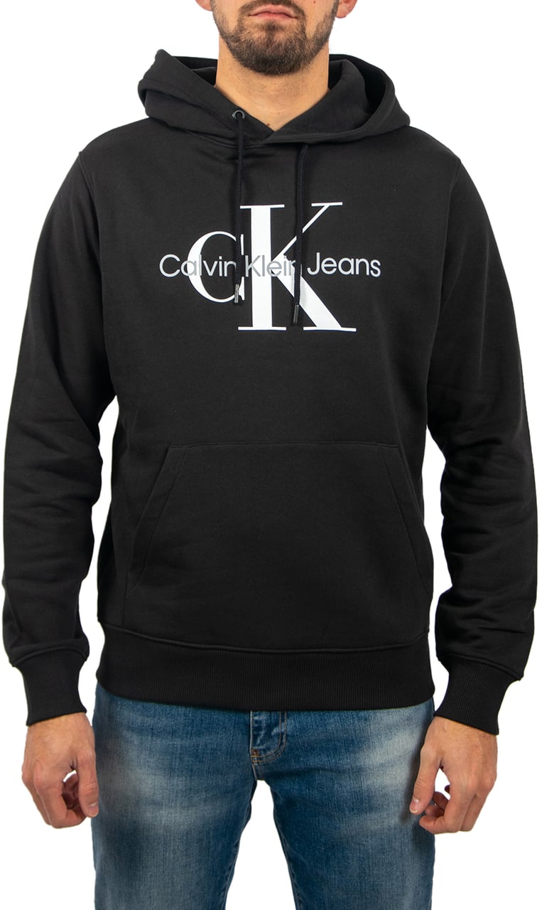 Calvin Klein Calvin Klein Jeans Core Monologo Hoodie Zwart