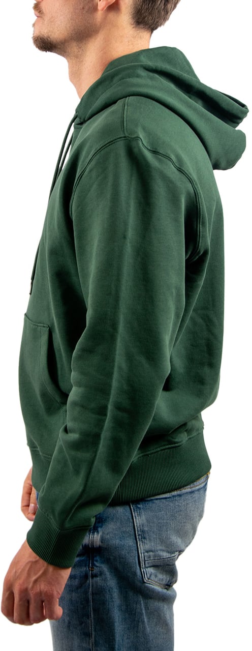 Calvin Klein Calvin Klein Jeans 350Terry Micro Monogram FZ Hoodi Groen