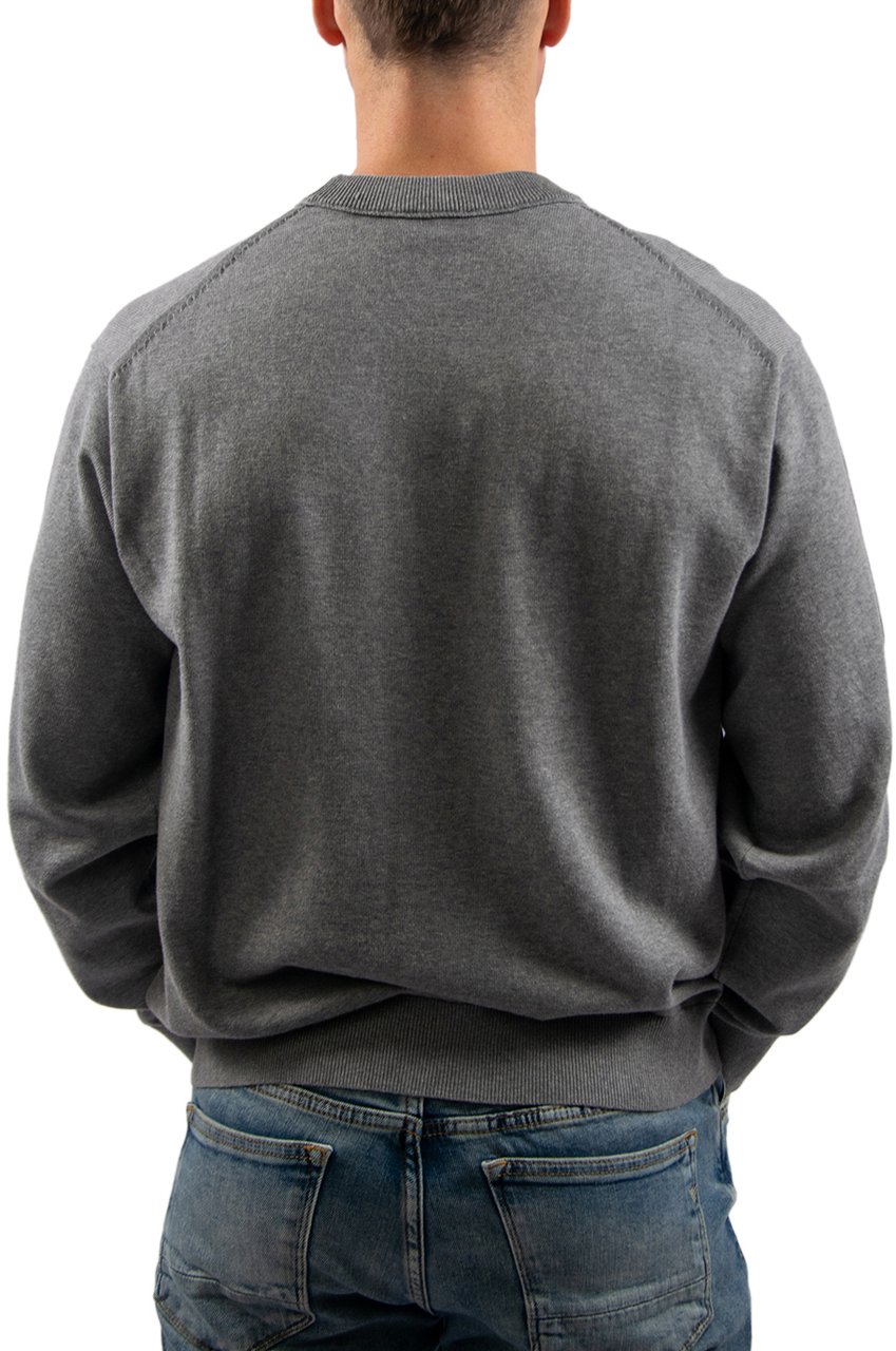 Calvin Klein Calvin Klein Jeans LS EZ Cotton Crewneck Sweater 12GG Grijs