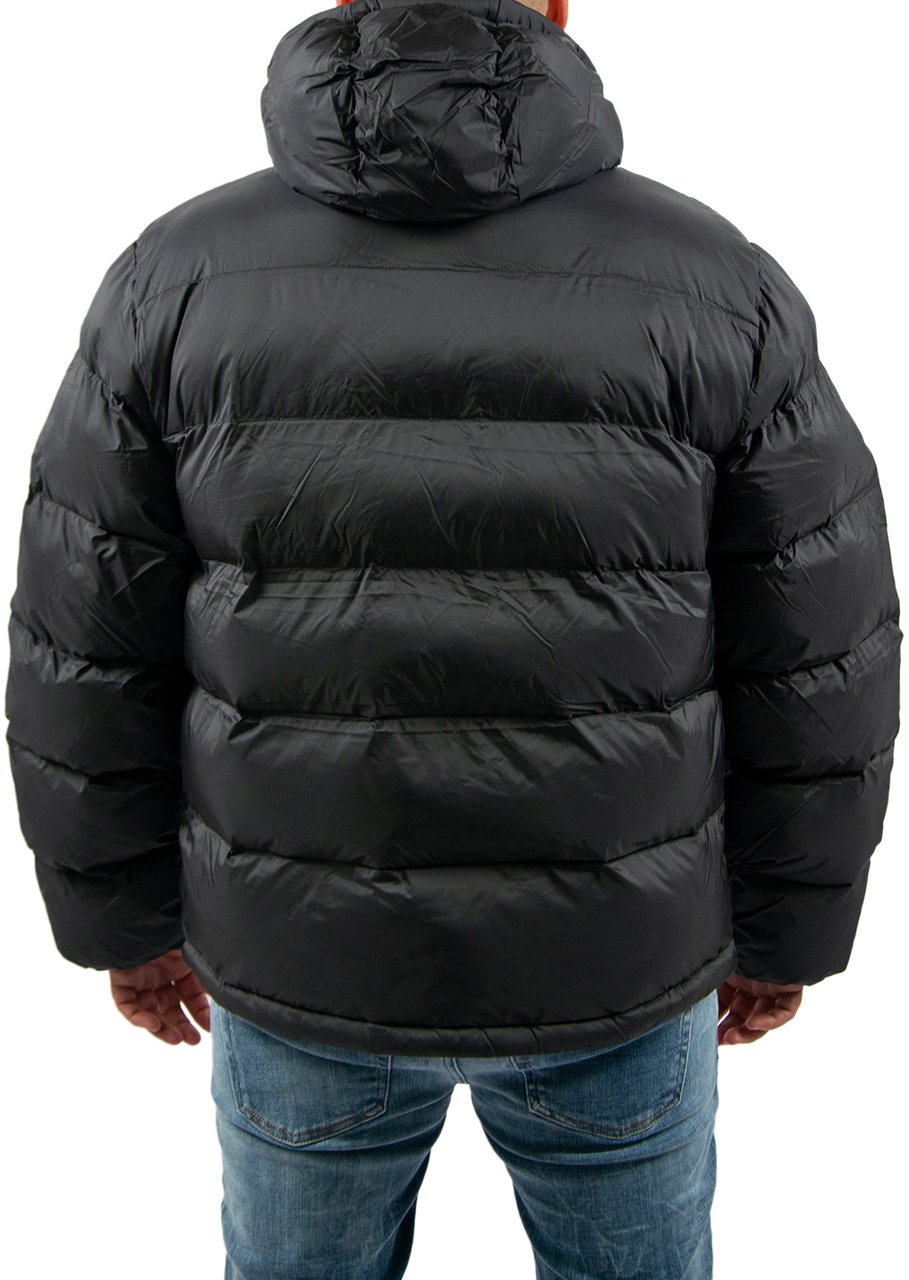 Calvin Klein Jeans LS Nylon Monogram Puffer JKT Zwart