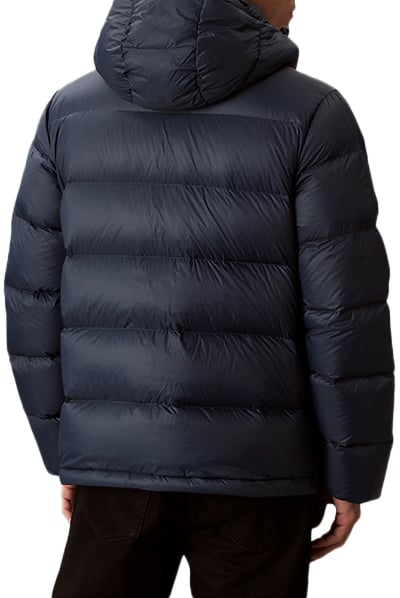 Calvin Klein Calvin Klein Jeans LS Nylon Zip Off Hood Down Puffe Blauw