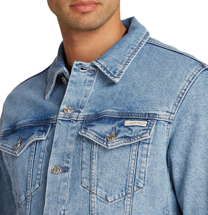 Calvin Klein Calvin Klein Jeans Slim Denim Jacket Blauw