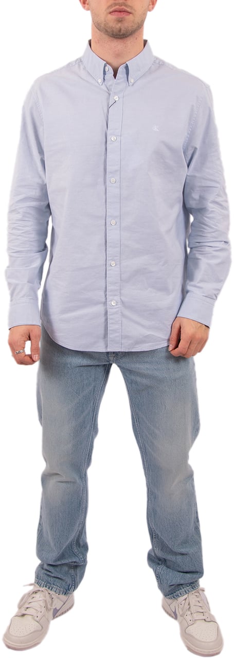 Calvin Klein Jeans Standard Straight Fit Jeans Blauw