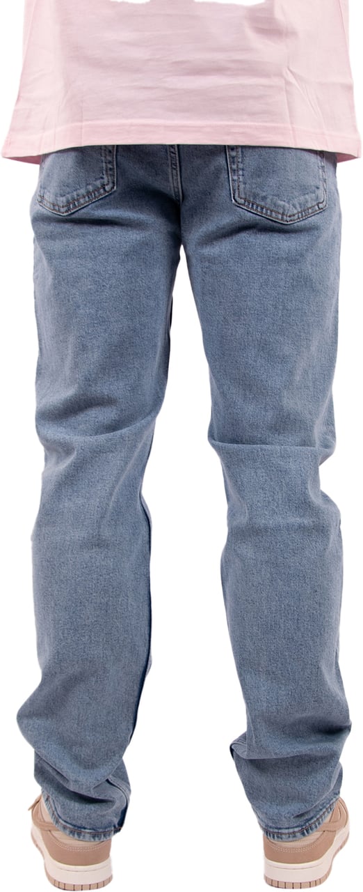 Calvin Klein Jeans Standard Straight Fit Jeans Blauw