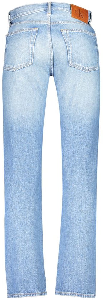Calvin Klein Azzurro Cotton Men's Jeans Blauw