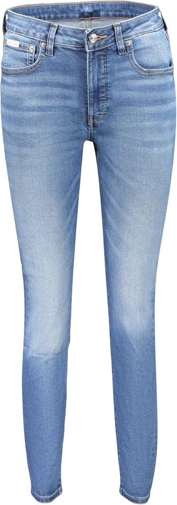 Calvin Klein Blue Cotton Women's Jean Blauw