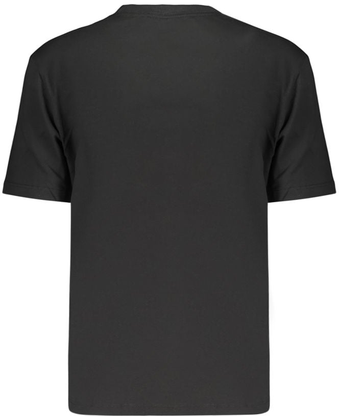 Calvin Klein Black Cotton Women's T-Shirt Zwart