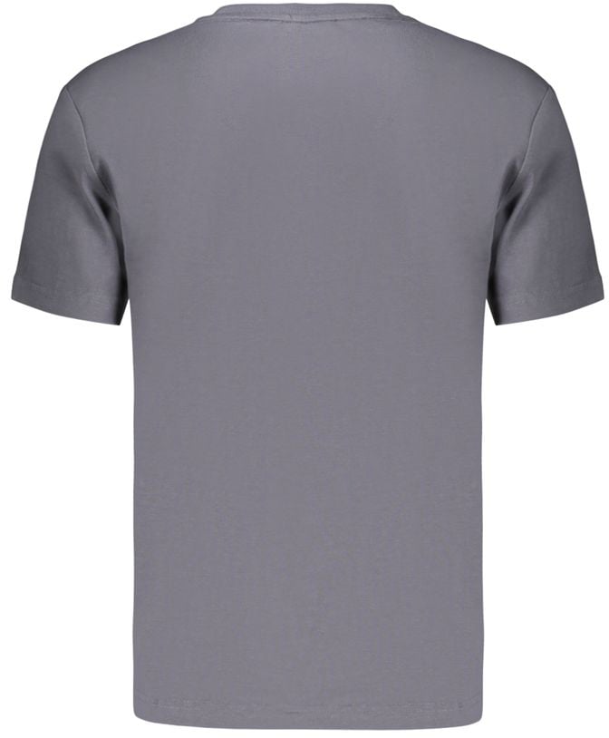 Calvin Klein Gray Cotton Women's T-Shirt Grijs