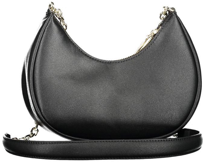 Calvin Klein Black Polyester Women Shoulder Bag Zwart