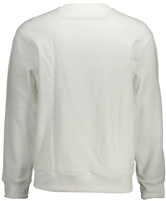 Calvin Klein Calvin Klein White Cotton Men Sweatshirt Wit