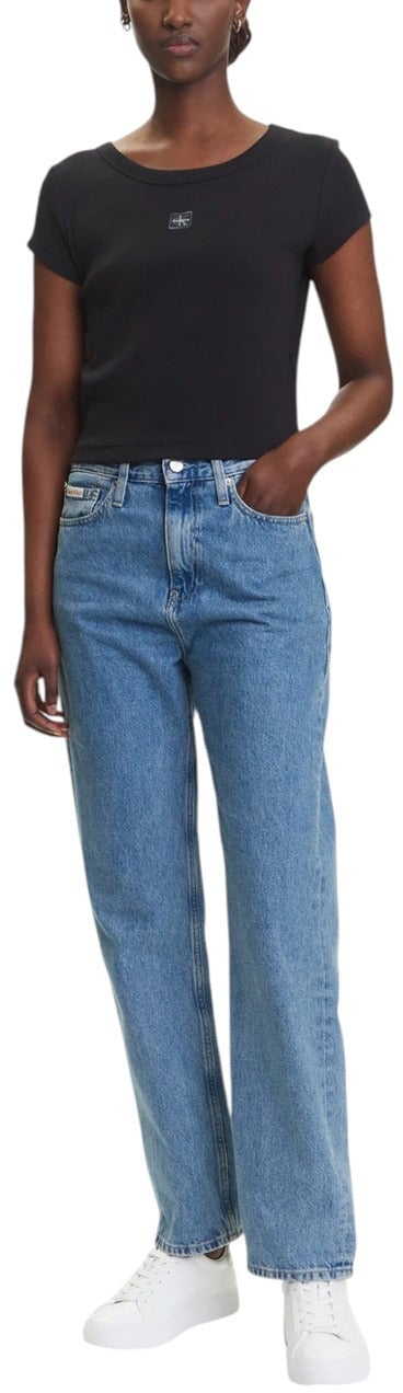 Calvin Klein Jeans  Women T-Shirt Zwart