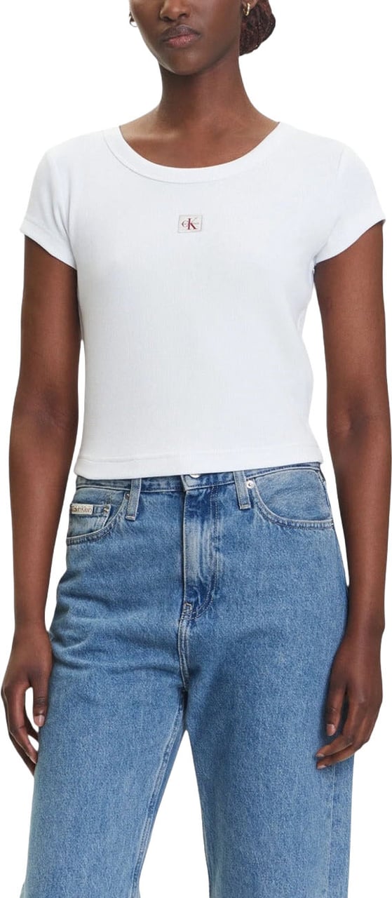 Calvin Klein Jeans Women T-Shirt Zwart