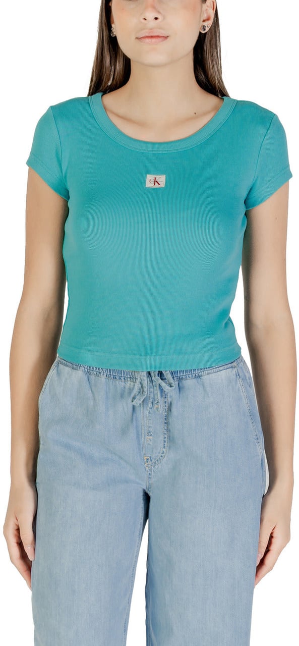 Calvin Klein Jeans Women T-Shirt Blauw