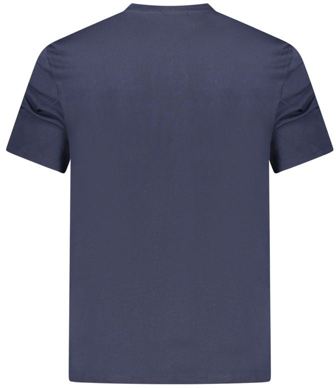 Calvin Klein Blue Cotton Men's T-Shirt Wit