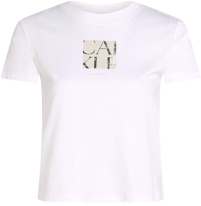 Calvin Klein Jeans Women T-Shirt Wit