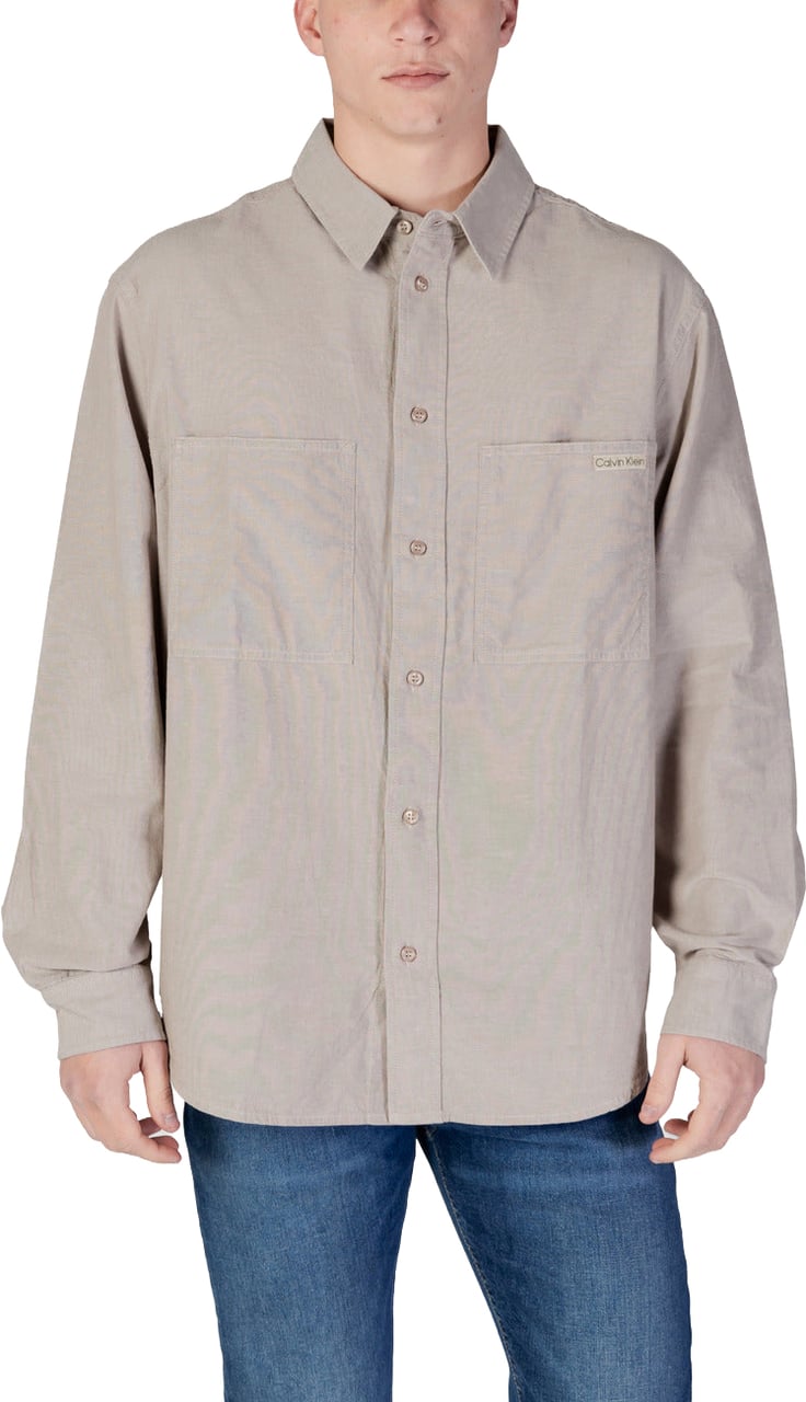 Calvin Klein Jeans Men Shirt Beige