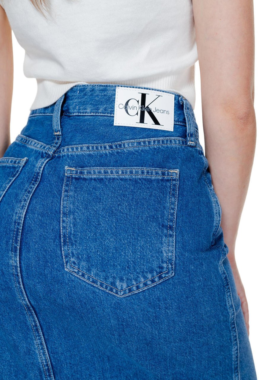Calvin Klein Jeans Women Skirt Blauw
