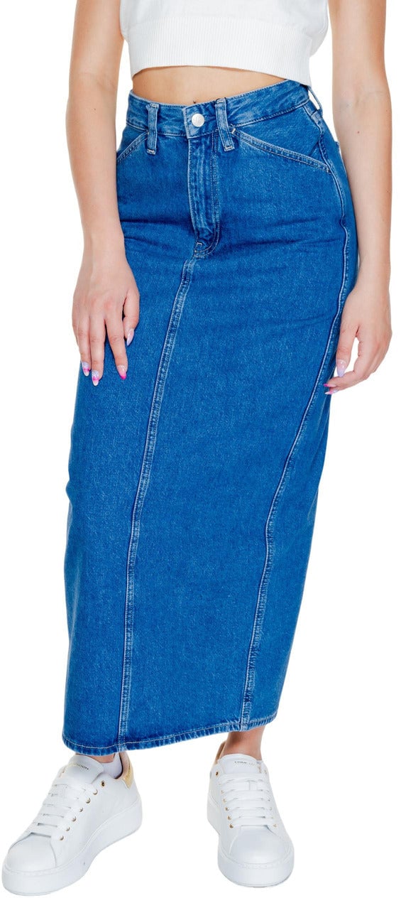 Calvin Klein Jeans Women Skirt Blauw