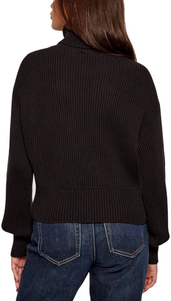Calvin Klein Jeans Black Cotton Sweatshirt Zwart