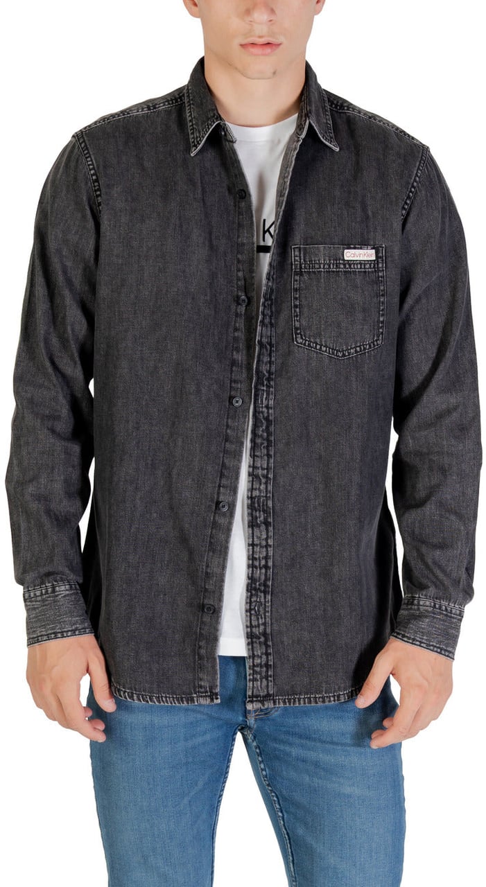 Calvin Klein Jeans Men Shirt Zwart