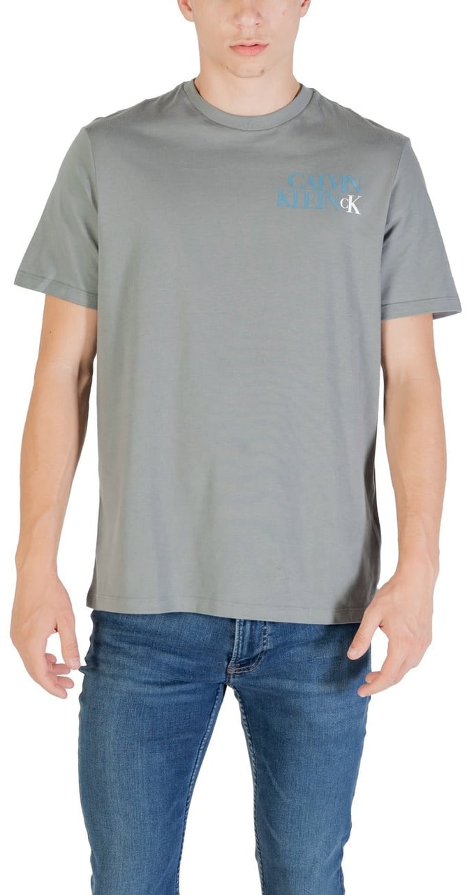 Calvin Klein Jeans Men T-Shirt Grijs