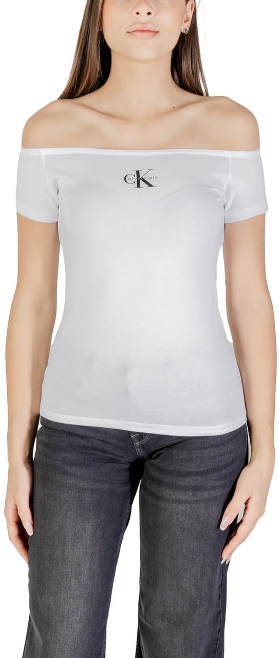 Calvin Klein Jeans Women T-Shirt Wit