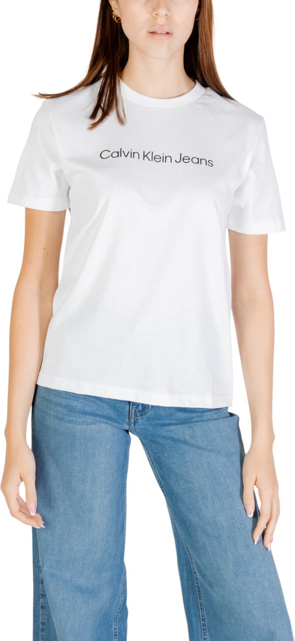 Calvin Klein Jeans Women T-Shirt Wit