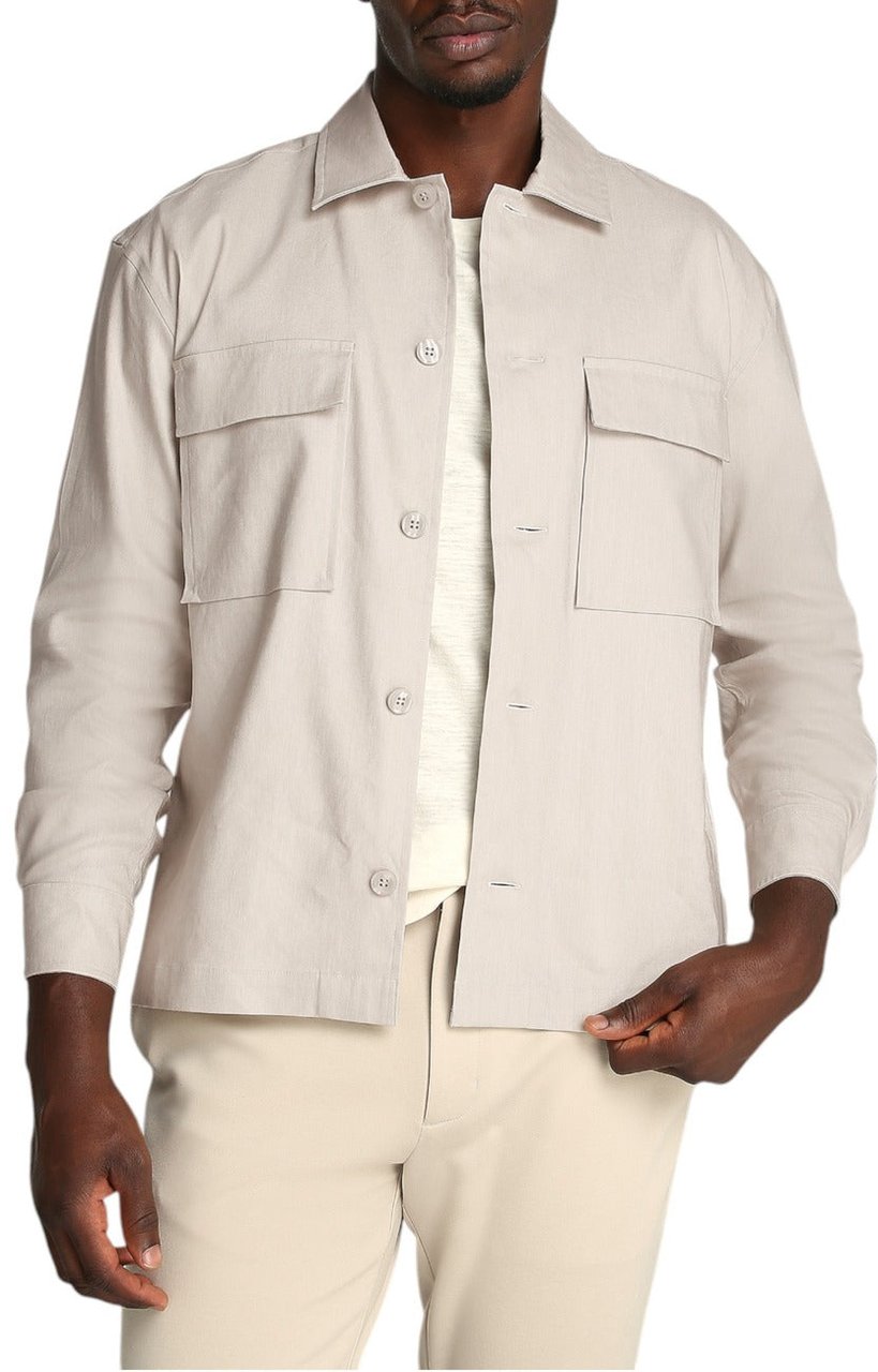 Calvin Klein Men Shirt Beige