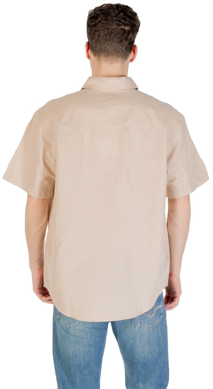 Calvin Klein Jeans Men Shirt Beige