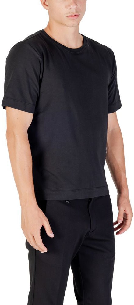 Calvin Klein Sport Black Cotton T-Shirt Zwart