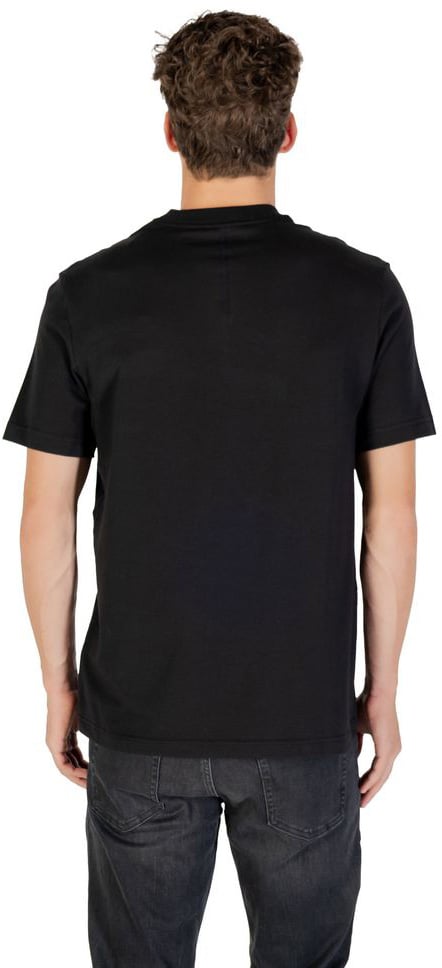 Calvin Klein Sport Black Cotton T-Shirt Zwart