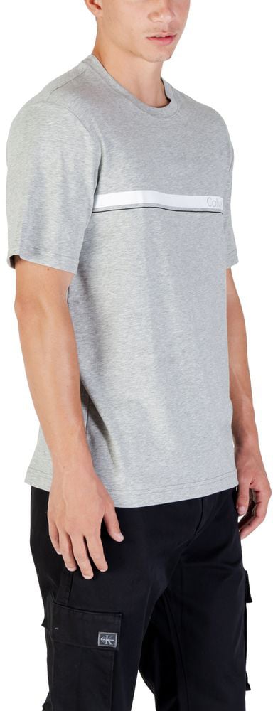 Calvin Klein Sport Gray Cotton Sportswear Grijs