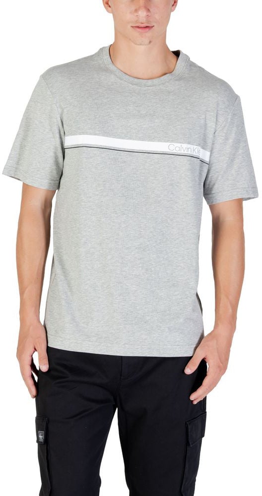 Calvin Klein Sport Gray Cotton Sportswear Grijs