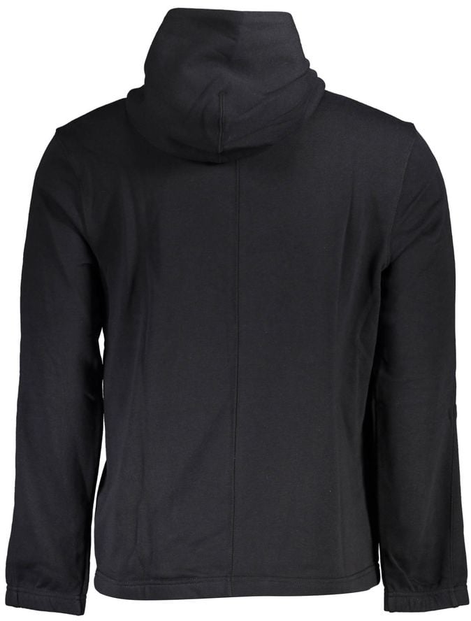Calvin Klein Black Cotton Men's Sweatshirt Zwart