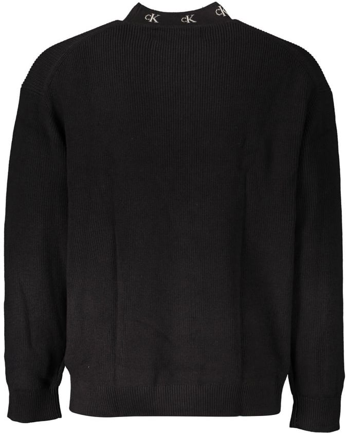 Calvin Klein Calvin Klein "Nero Cotton Men Sweater" Zwart