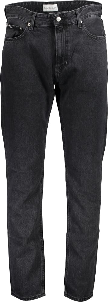 Calvin Klein Black Cotton Men Jeans Zwart