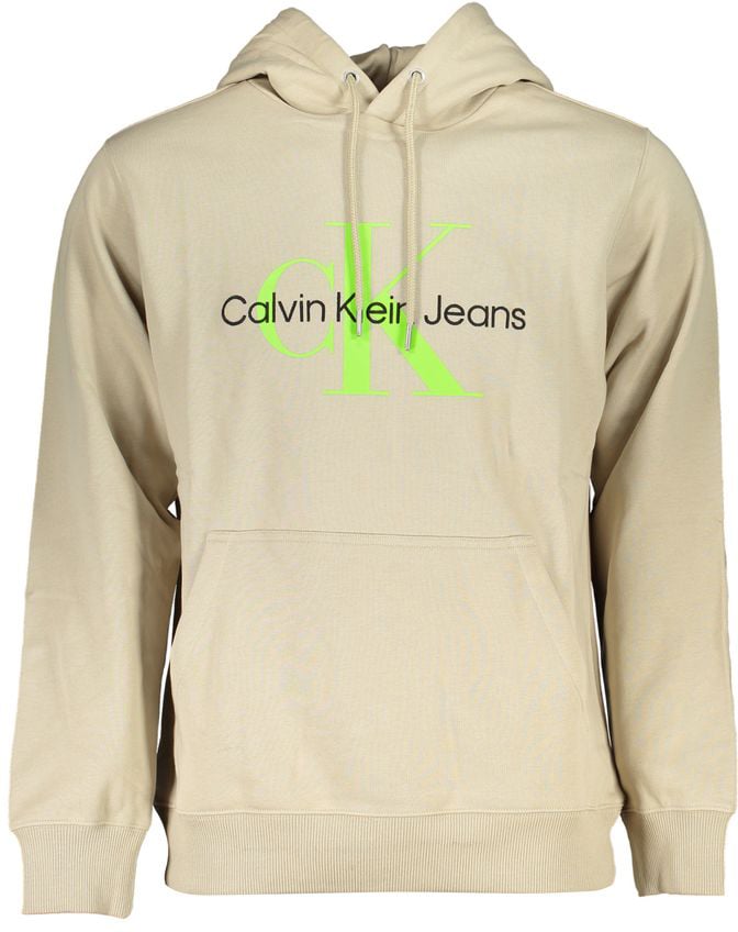 Calvin Klein Calvin Klein Beige Cotton Men's Sweatshirt Beige