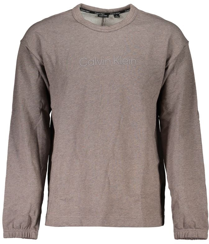 Calvin Klein Calvin Klein Marrone Cotton Men Sweatshirt Bruin