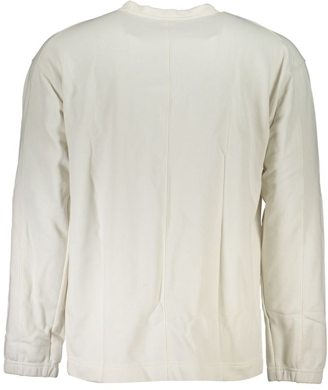Calvin Klein White Cotton Men Sweater Wit