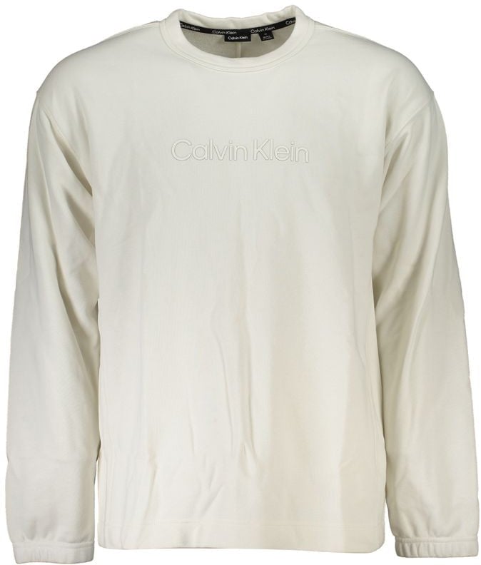 Calvin Klein Calvin Klein White Cotton Men Sweater Wit