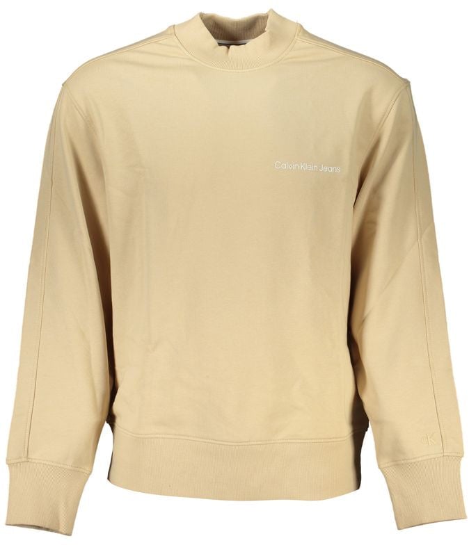 Calvin Klein Calvin Klein Beige Cotton Men's Sweatshirt Beige