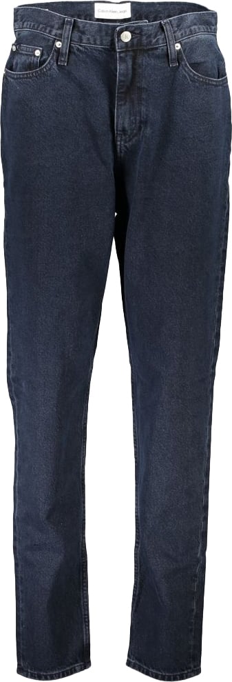 Calvin Klein Blu Cotton Women Jeans Blauw